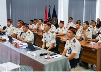 Kakanim Takengon Teuku Teguh Abdi Ikuti Desk Evaluasi Dan Verifikasi Lapangan Pembangunan ZI Menuju WBBM