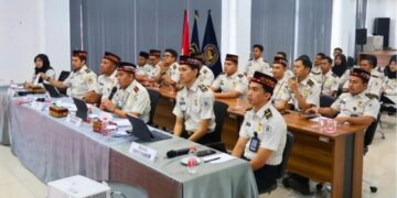 Kakanim Takengon Teuku Teguh Abdi Ikuti Desk Evaluasi Dan Verifikasi Lapangan Pembangunan ZI Menuju WBBM