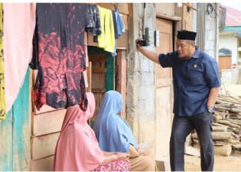 Tinjau Lokasi Bencana, DPRK Aceh Tengah Tampung Aspirasi Warga 