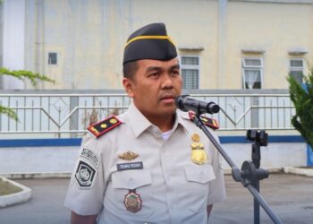 Kepala Kantor Imigrasi Takengon Teuku Teguh Abdi Pimpin Apel Pagi