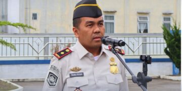 Kepala Kantor Imigrasi Takengon Teuku Teguh Abdi Pimpin Apel Pagi