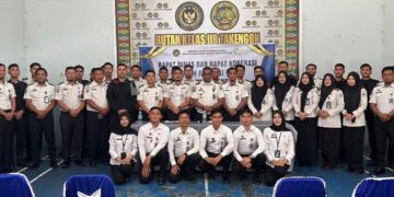 Pimpin Rapat, Karutan Takengon Tekankan Integritas Dan Kesejahteraan Pegawai