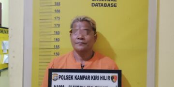 Polsek Kampar Kiri Hilir Tangkap Pelaku Pembacokan Adik Kandung Begini Kronologisnya!