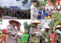 Polsek Kampar Bersama Polres Kampar Gelar Panen Jagung Serentak di Desa Ranah Singkuang