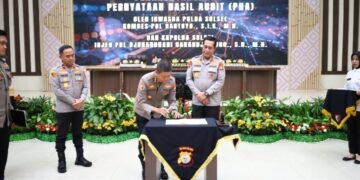Taklimat Akhir Audit Kinerja Itwasda Polda Sulsel Tahap I T.A. 2026, Kapolda Tekankan Perbaikan dan Akuntabilitas Kinerja
