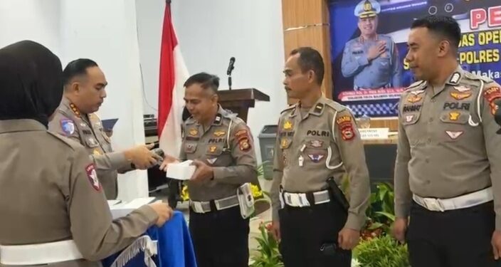Dirlantas) Polda Sulawesi Selatan Laksanakan Pelatihan Petugas Operator Electronic Traffic