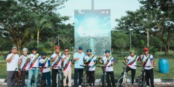 Dari Kereta hingga Sepeda, Karyawan PalmCo Dukung Kampanye Bebas Emisi Holding Perkebunan Nusantara