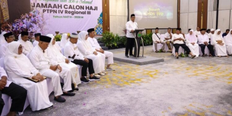 Momentum Haji 2026, Holding Perkebunan Nusantara Berangkatkan 68 Jemaah dari PTPN IV Regional III